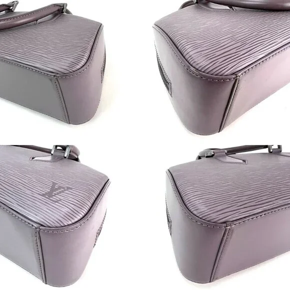 LOUIS VUITTON Epi Jasmin Grey Leather Hand Bag - Picture 7 of 12